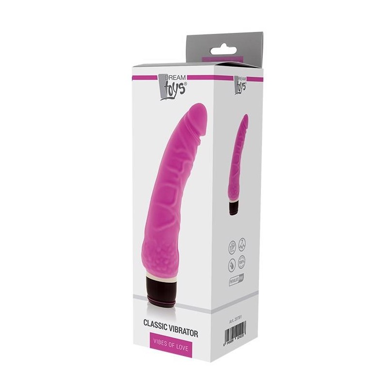 Wibrator z żyłkami główką jak penis 7trybów 21cm